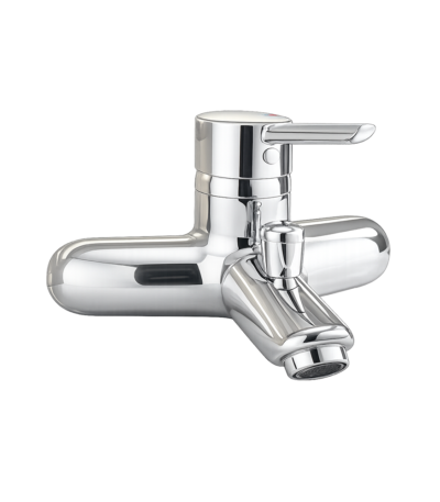 Mélangeur baignoire chrome - Mélangeur baignoire Rosca Beldi chrome brillant vue générale produit robinetterie