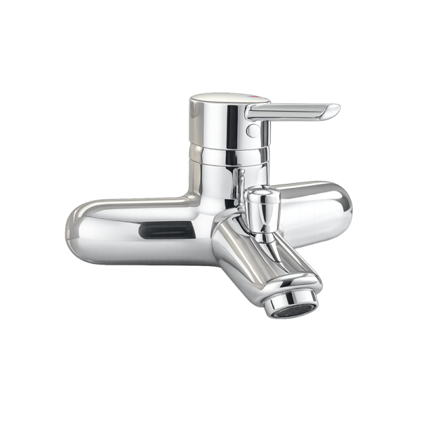 Mélangeur baignoire chrome - Mélangeur baignoire Rosca Beldi chrome brillant vue générale produit robinetterie