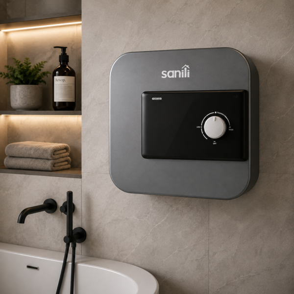 Chauffe Eau Electrique 30l Slim Sanili Gris
