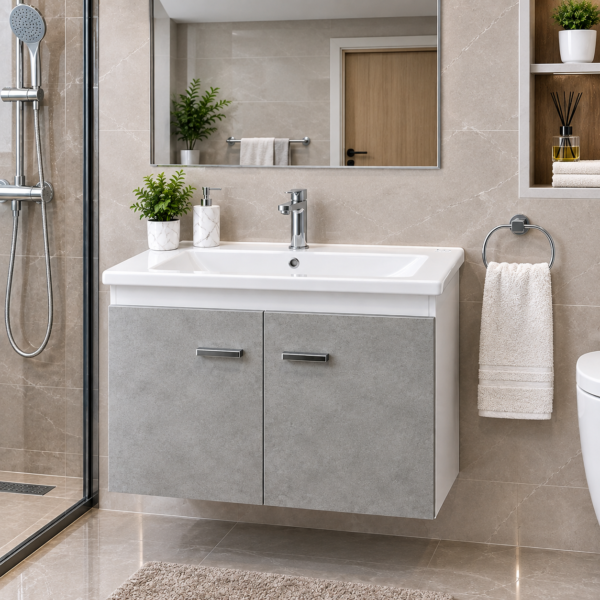 Meuble K2 D 60x36 Gris Brillant